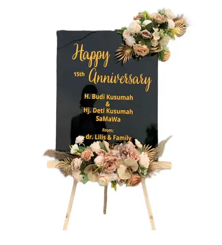 Papan Bunga Akrilik Tandes