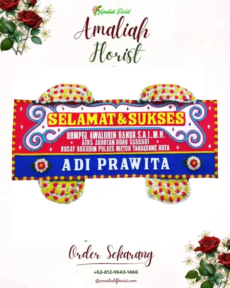 Papan Bunga Ucapan Selamat Tandes
